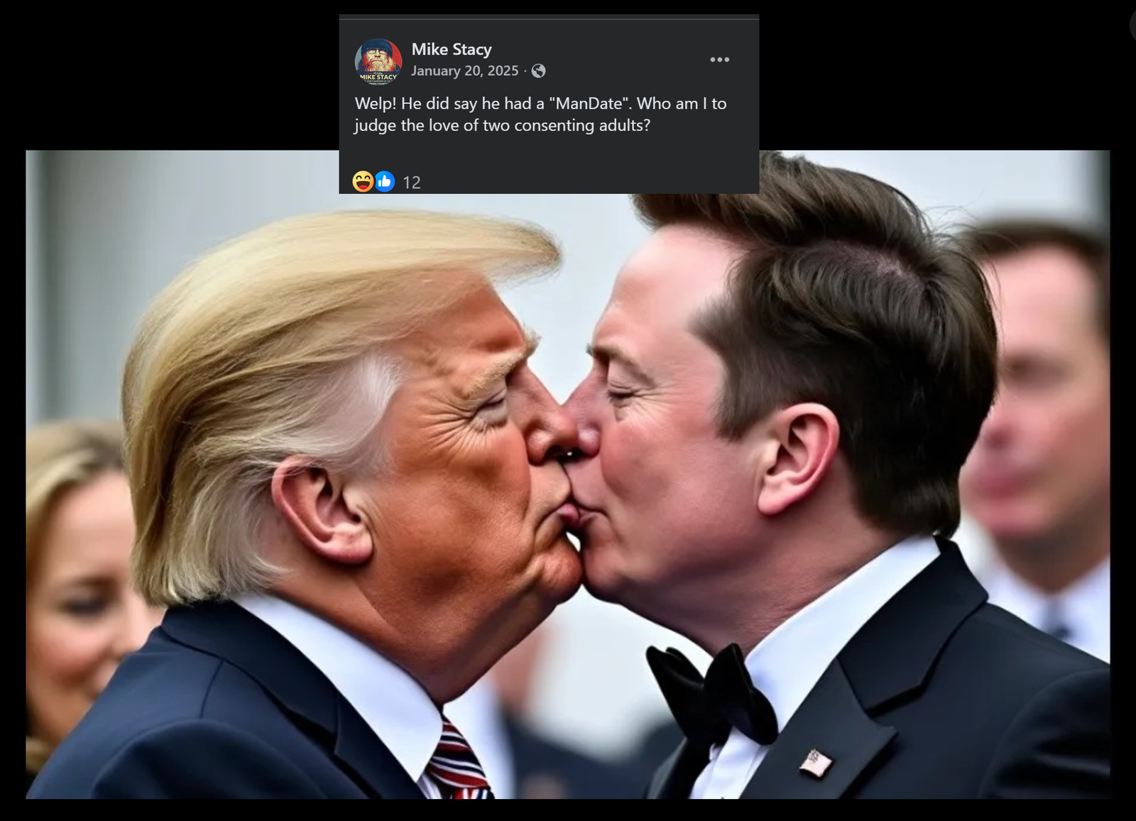 Musk/Trump image in context of Stacy