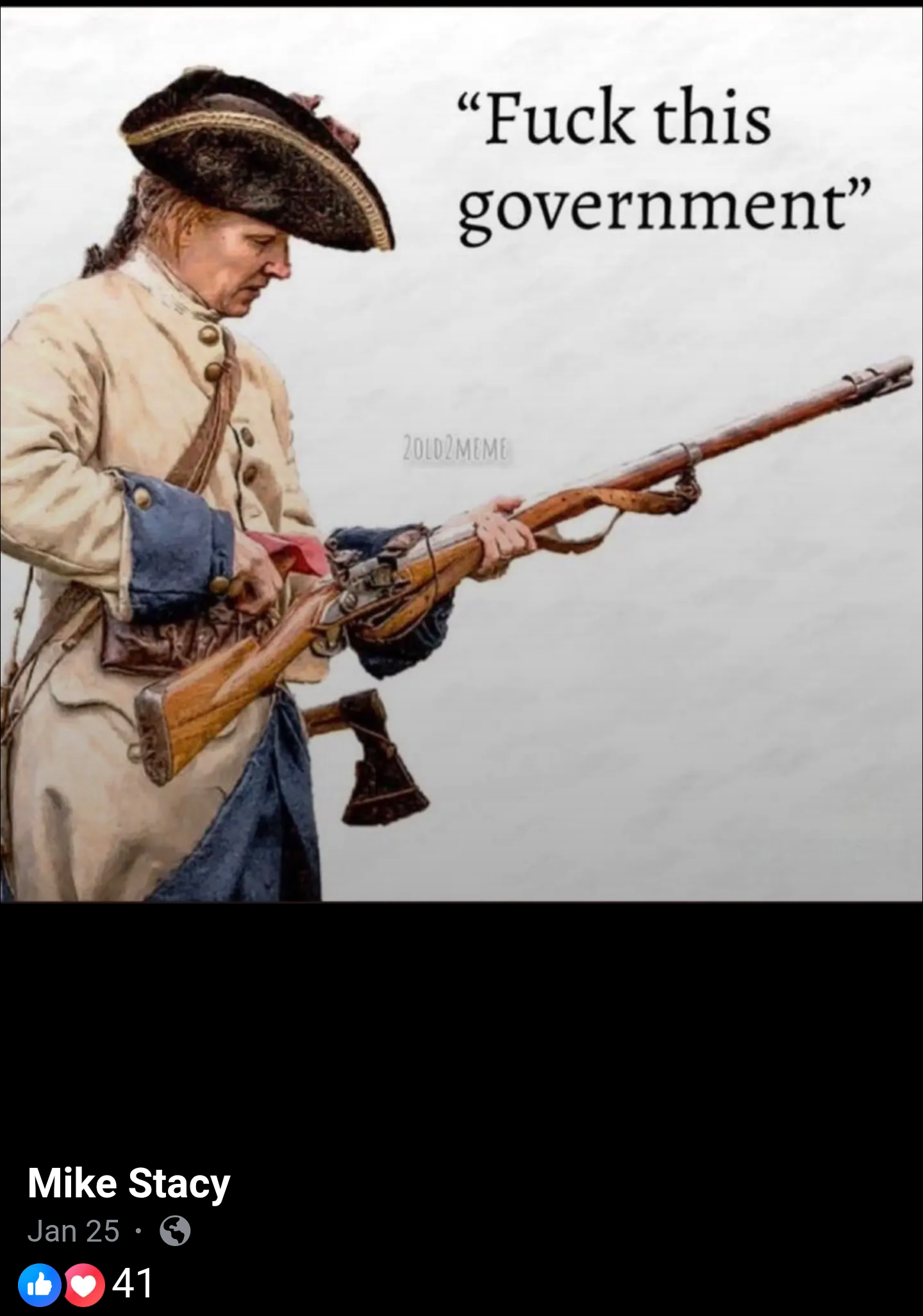 Anti-government sentiment with date