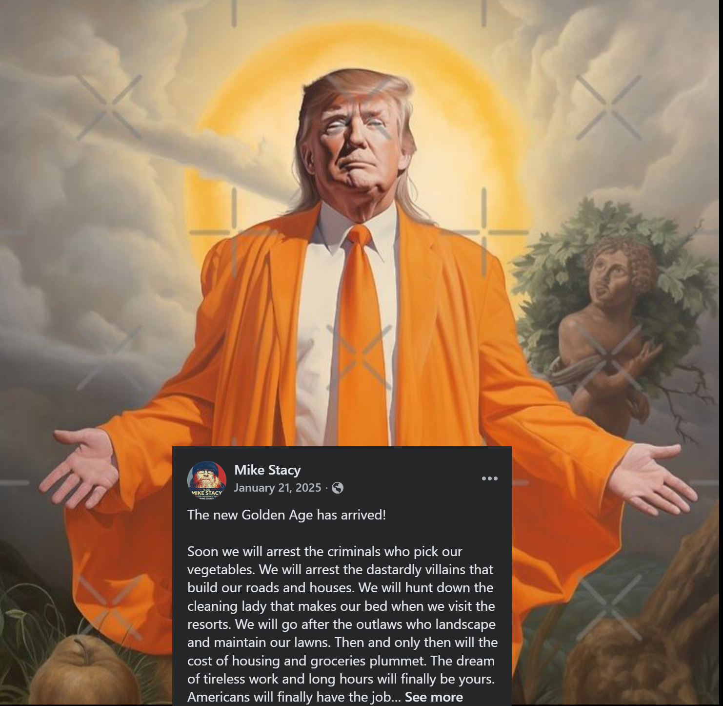 Mike Stacy attacking conservatives