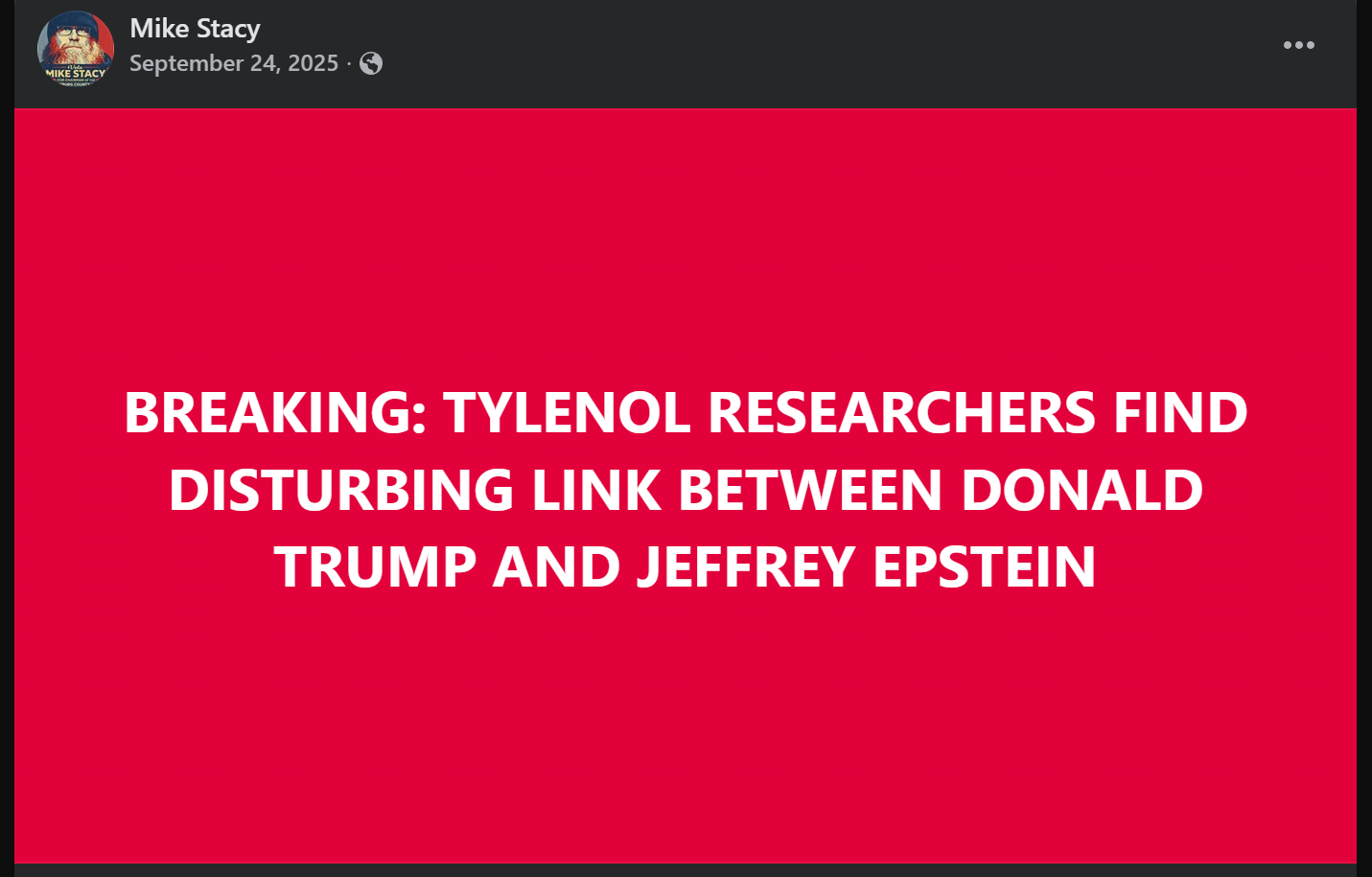 Mike Stacy attacking conservatives